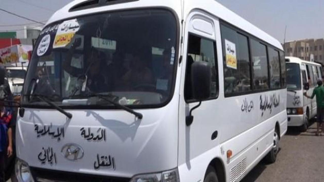 IŞİD otobüslerle 'balayı' seferleri başlattı