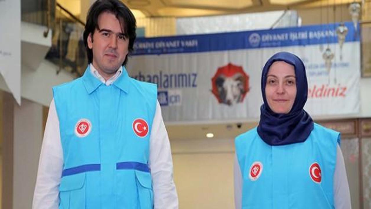 TDV'nin gönül elçileri, bayramda 63 ülkede