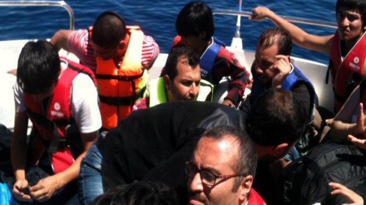 Sahil Güvenlik'ten 126 sığınmacıya can simidi