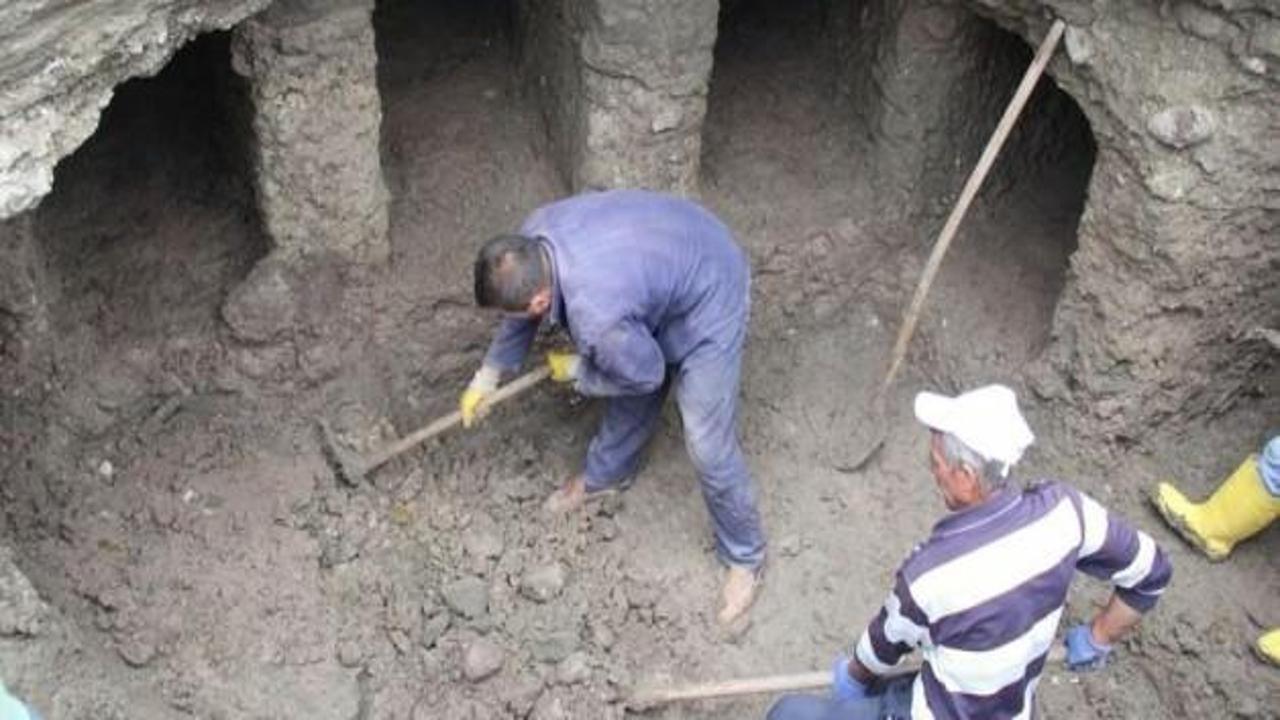 Samsun'da bugün de insan kemikleri bulundu