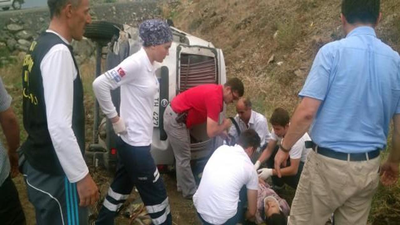 Samsun'da kaza: 2 ölü, 5 yaralı 
