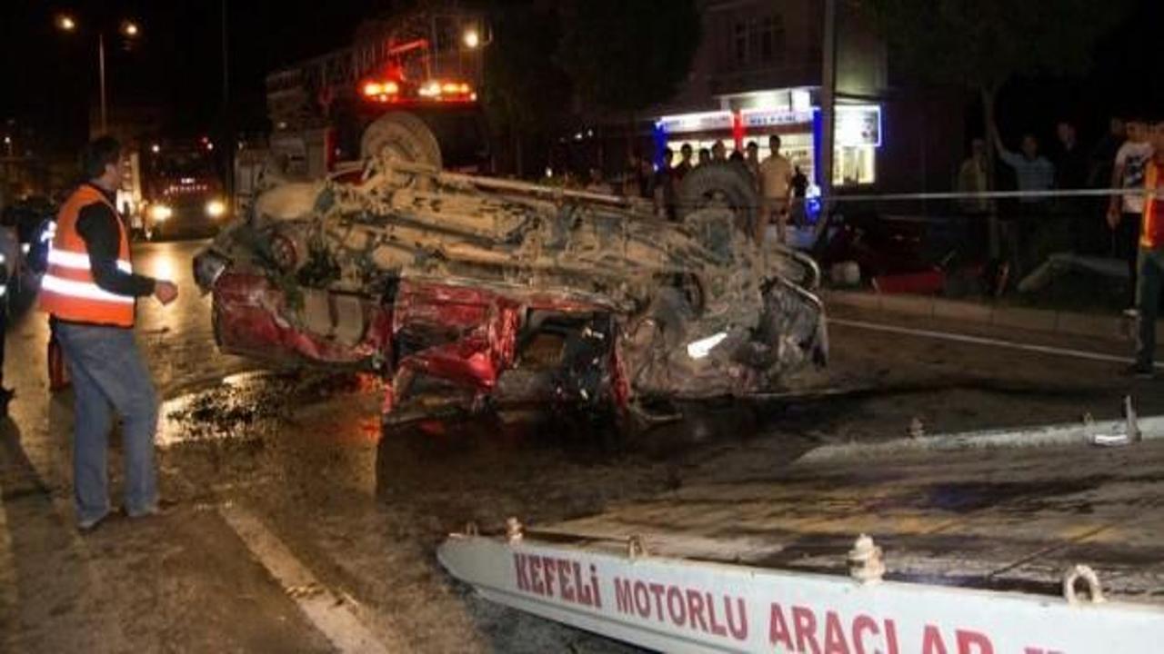 Samsun'da trafik kazası: 11 yaralı