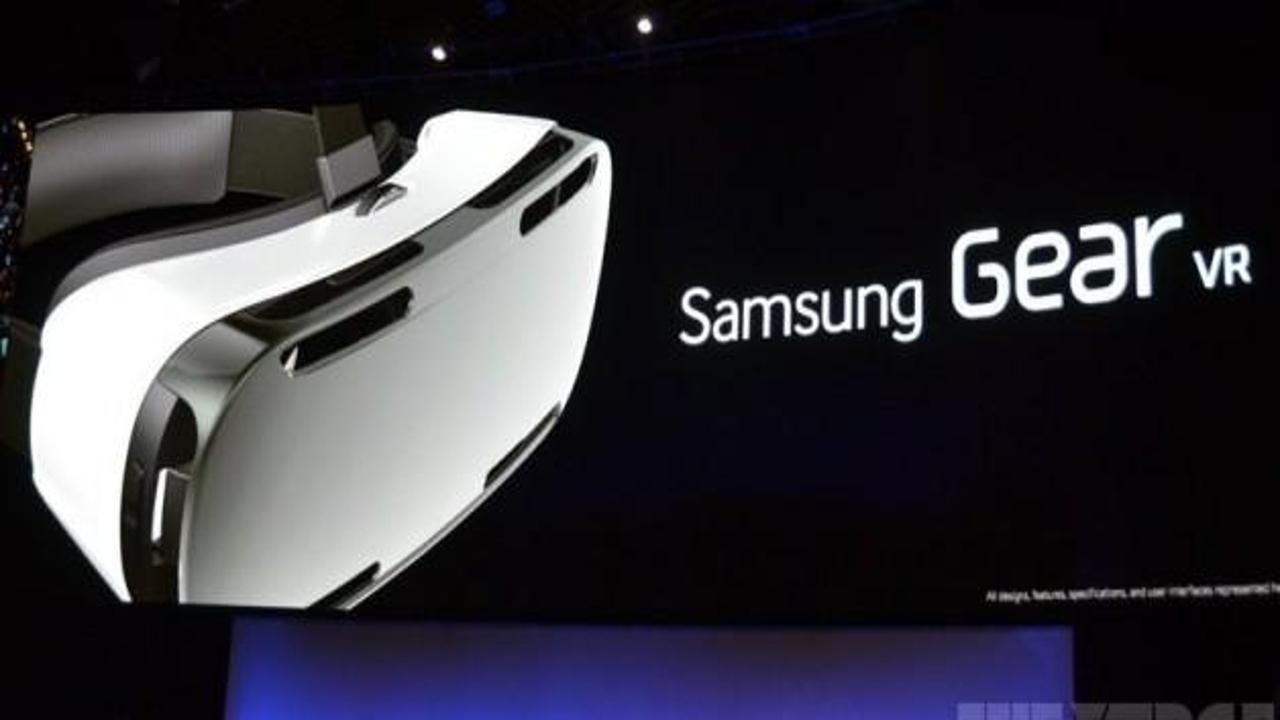 Samsung'dan sanal gerçeklik gözlüğü: Gear VR 