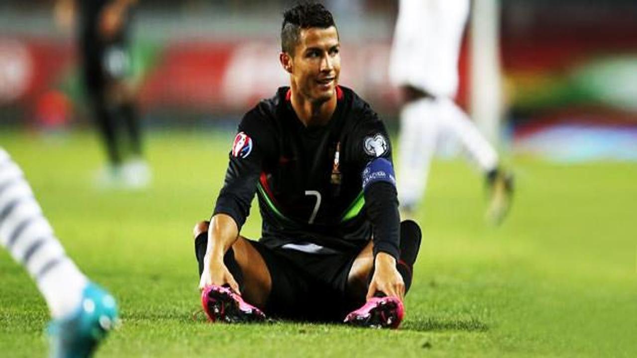 San Marino Cristiano Ronaldo ile alay etti!