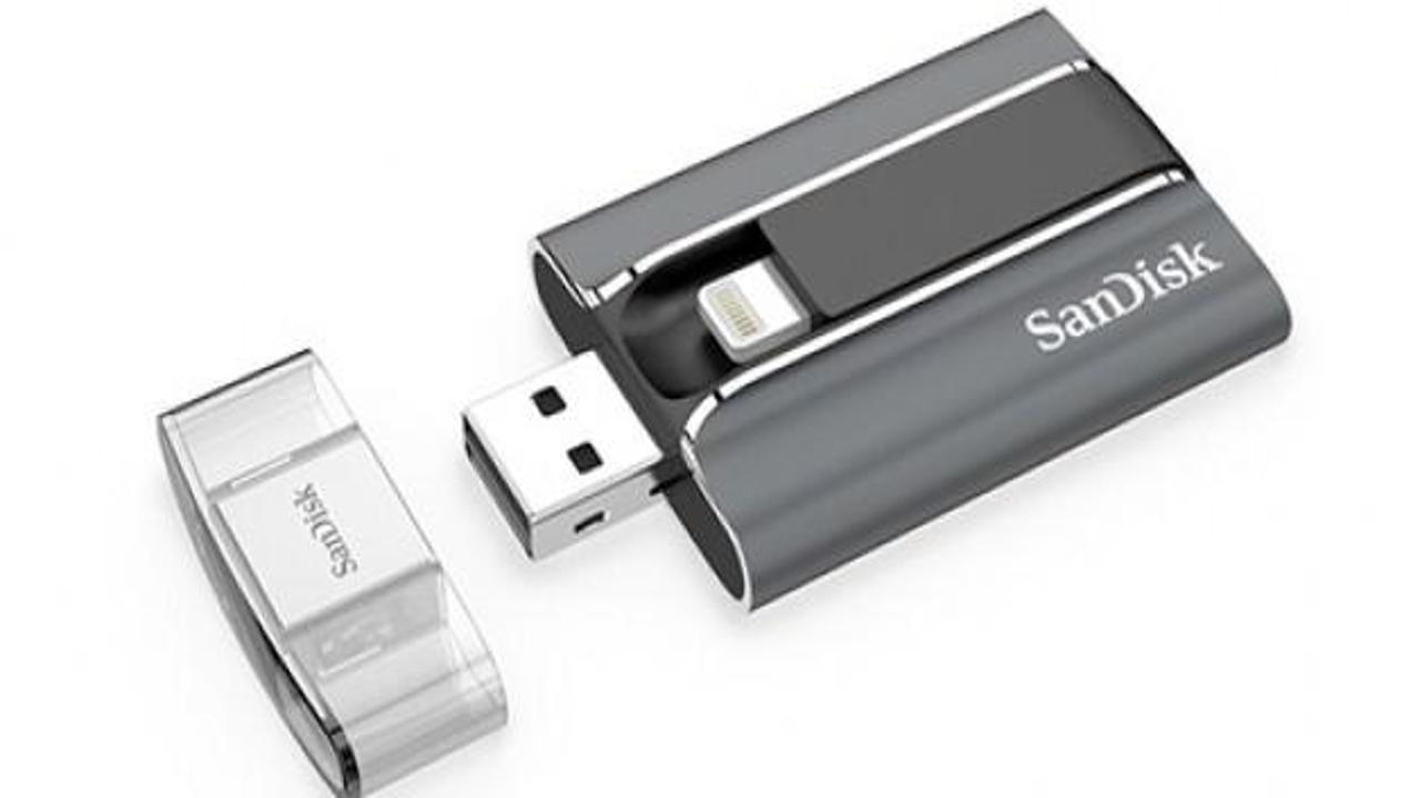 SanDisk'ten iPhone'a özel 128 GB’lık flaş bellek