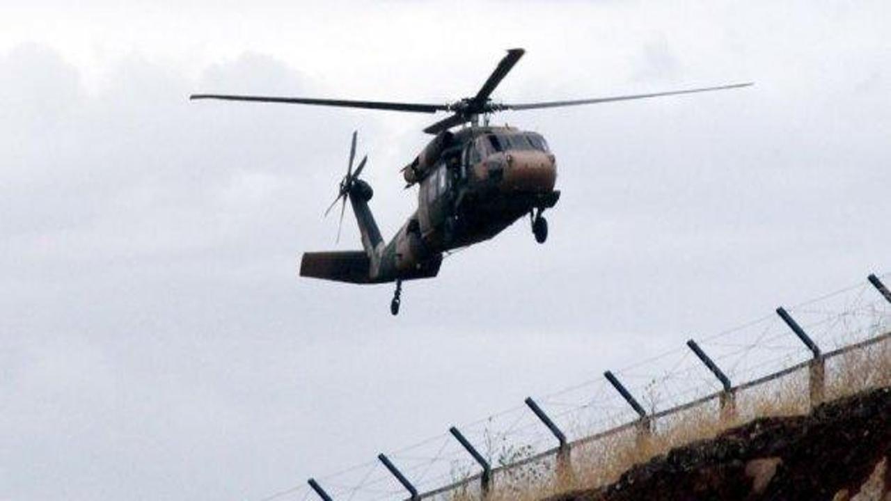 Şanlıurfa'da helikopter hareketliliği