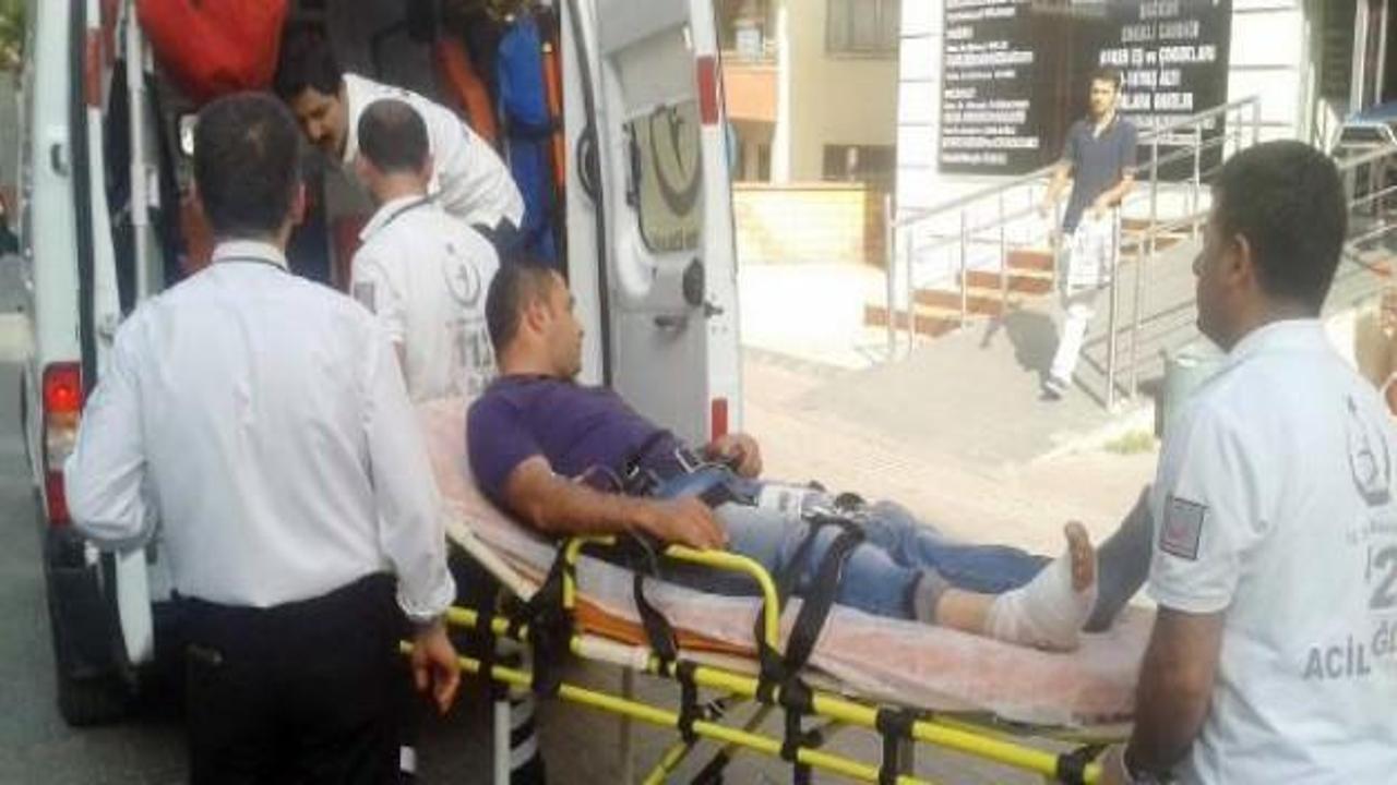Şanlıurfa’da polis kazara kendini vurdu