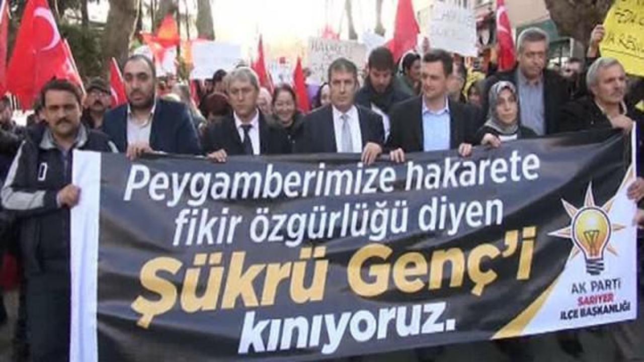 Sarıyer Belediye Başkanı Genç'e protesto