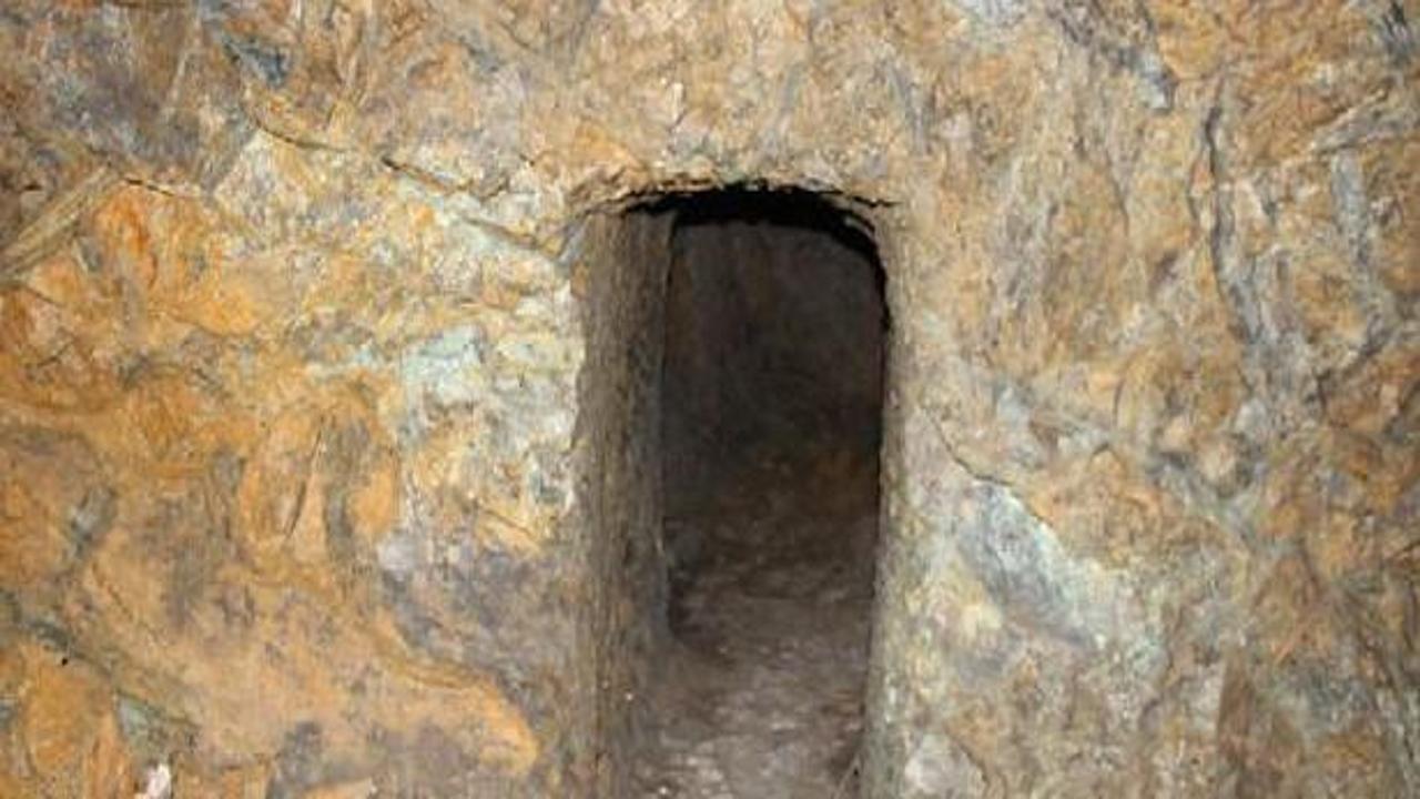 Sekiz odalı yer altı şehri bulundu