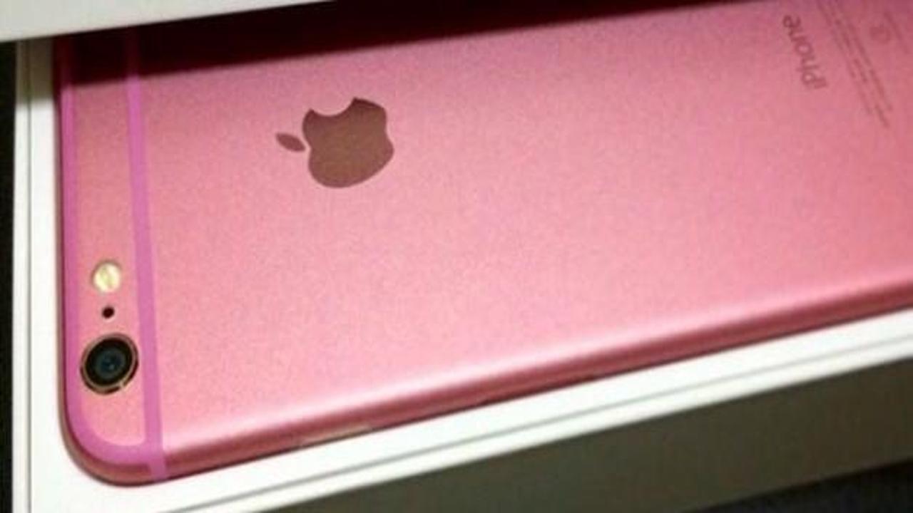 Sevgililer G&uuml;n&uuml; i&ccedil;in pembe iPhone 6 geliyor