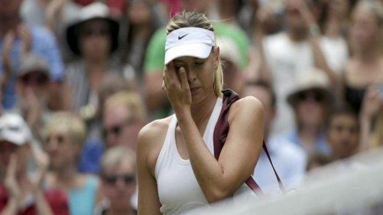   Sharapova neye uğradığını şaşırdı!