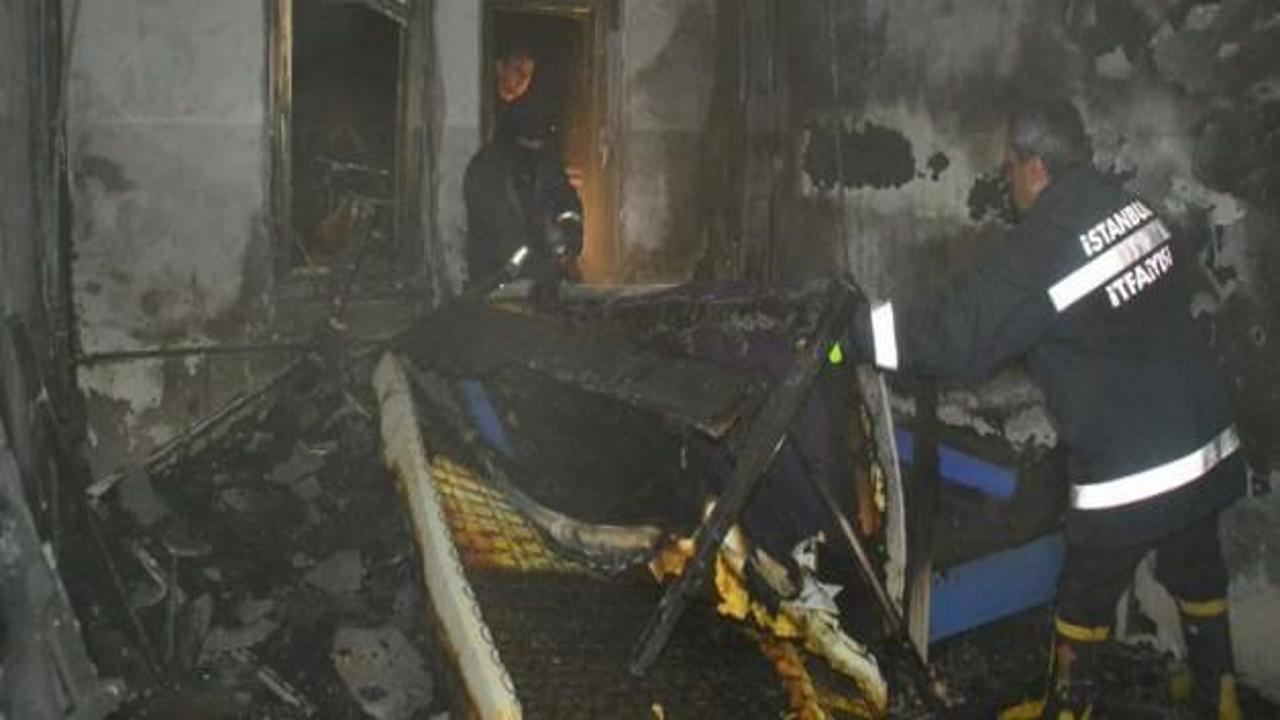 Siirt'te kız öğrenci pansiyonunda yangın