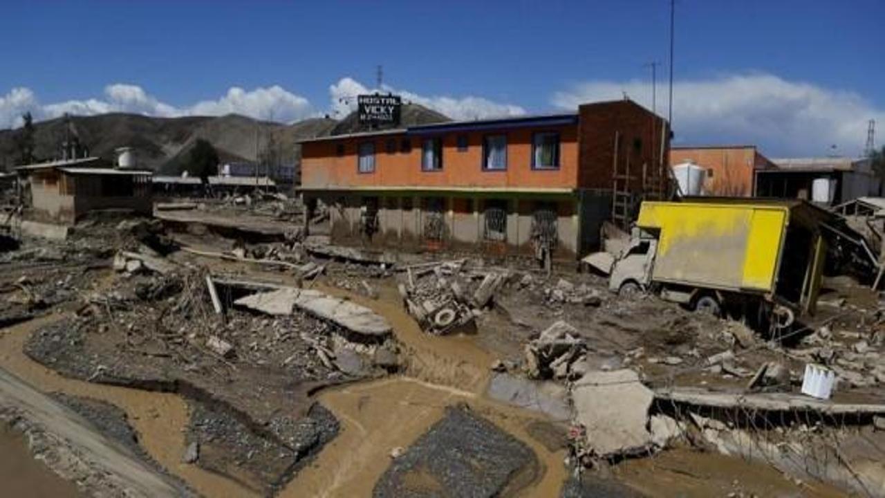 Şili'de sel faciası: 18 ölü