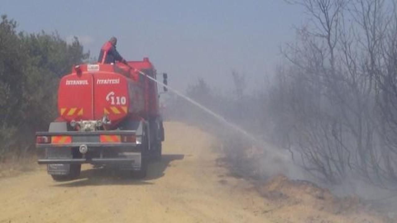 Silivri&rsquo;de 17 d&ouml;n&uuml;m ormanlık alan k&uuml;l oldu