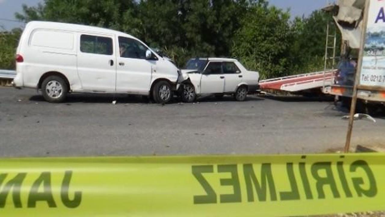 Silivri’de zincirleme kaza:1 ölü,3 yaralı