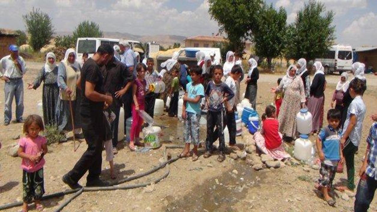 Silvan'da 2 mezraya 15 g&uuml;nd&uuml;r su verilmiyor