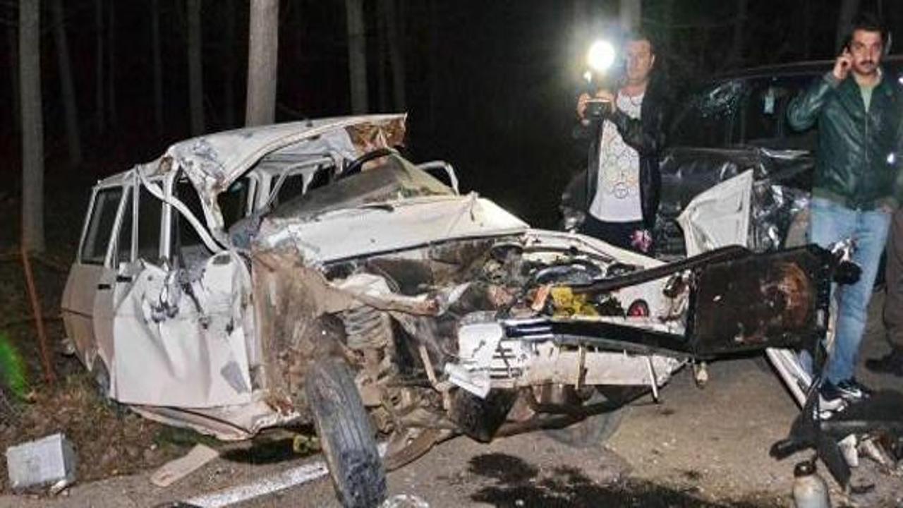 Simav'da zincirleme kaza: 5 yaralı