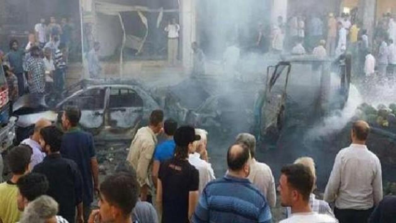 Sınırda bomba yüklü araç patladı: 11 ölü
