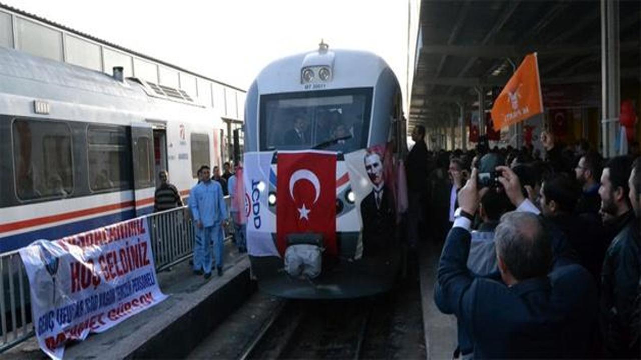 Sivas -Divriği hattında yerli tren