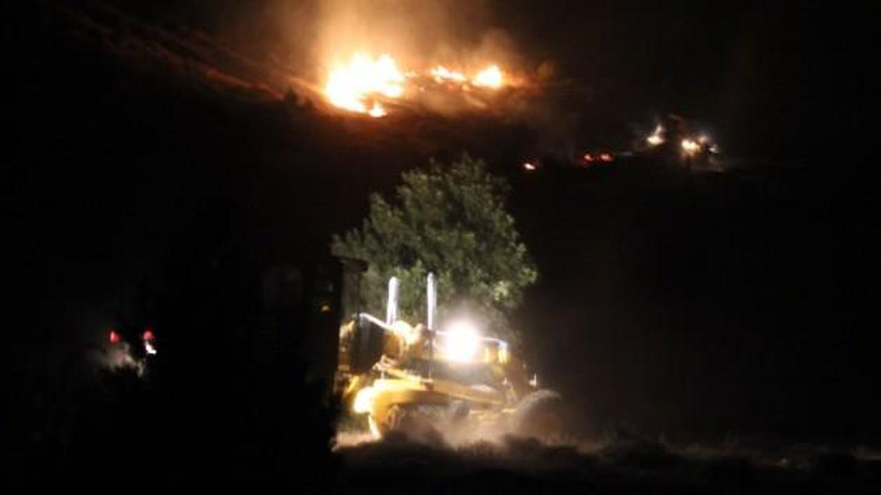 Sivas Zara'da orman yangını 