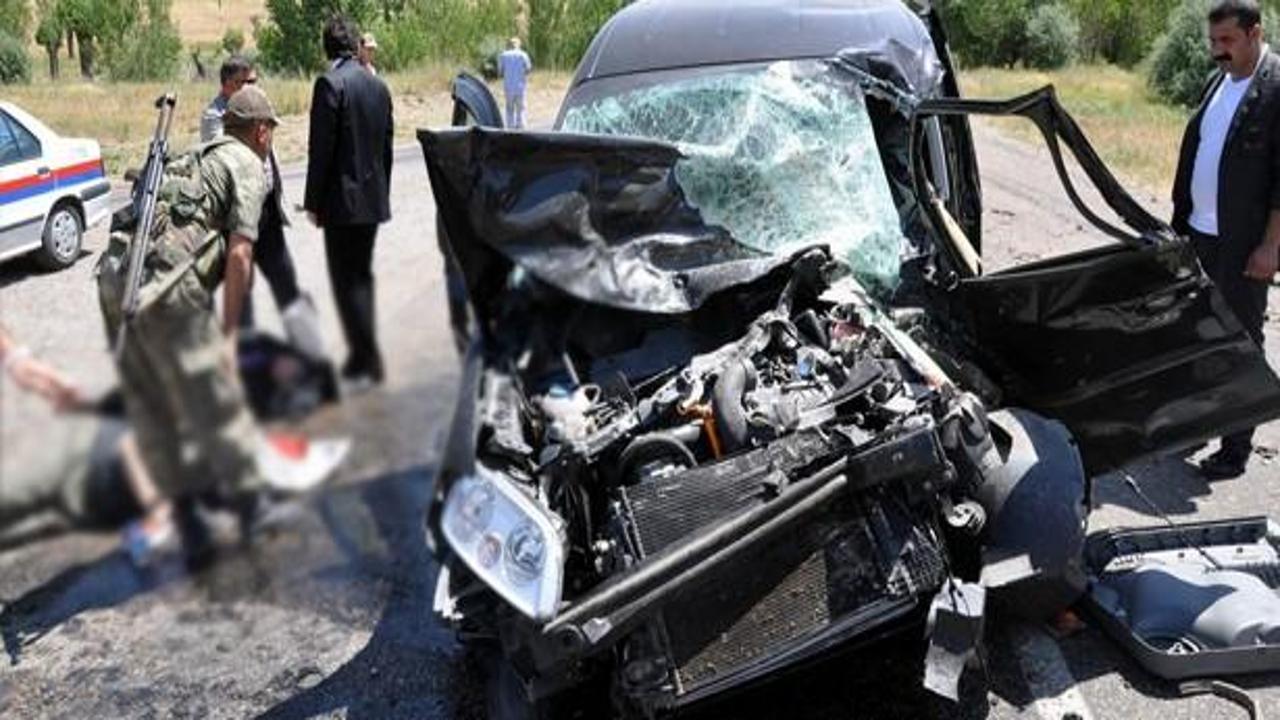 Sivas'ta feci kaza: 1 ölü, 4 yaralı