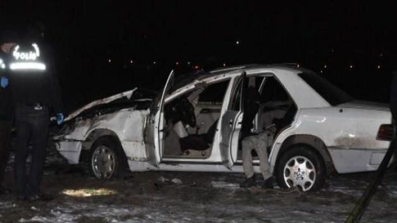 Sivas'ta otomobil takla attı: 1 ölü, 1 yaralı