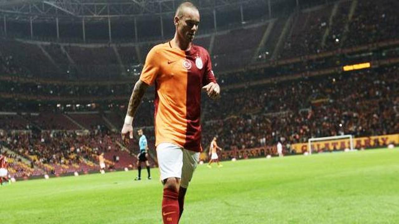 Sneijder: Sözleşmemin bitiyor olması...