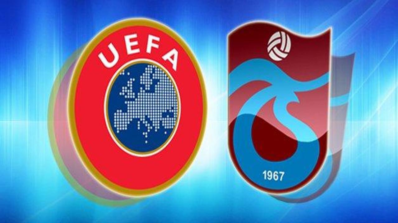 UEFA, Trabzonspor’u reddetti!