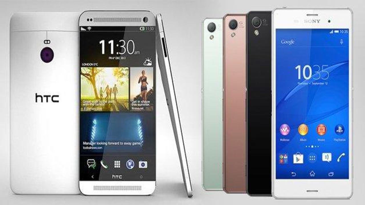 Sony Xperia Z3 ve HTC One M8 karşılaştırması