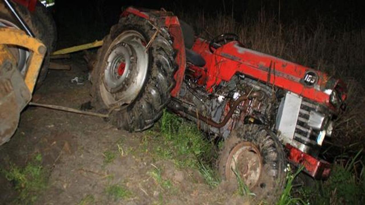 Muğla'da traktör devrildi: 1 ölü
