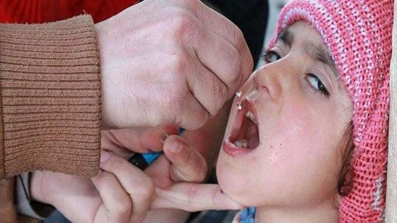 Suriye'de 4 milyon 63 bin çocuk aşılandı