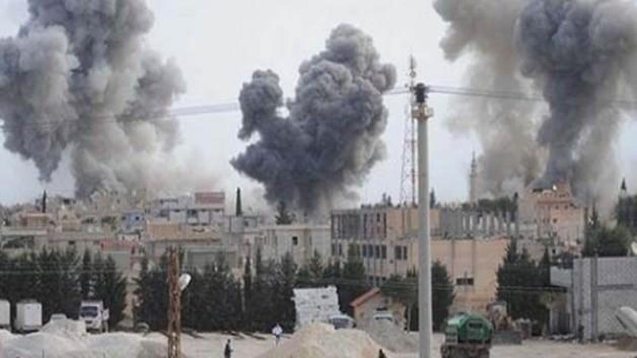 Suriye'de hava saldırısı: 11 ölü 50 yaralı