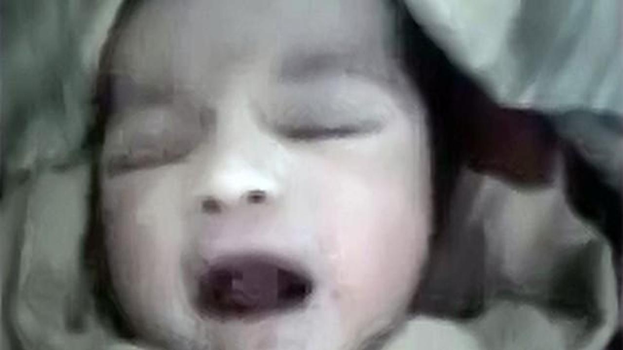 Suriyeli bebek öyle bir 'Allah' dedi ki
