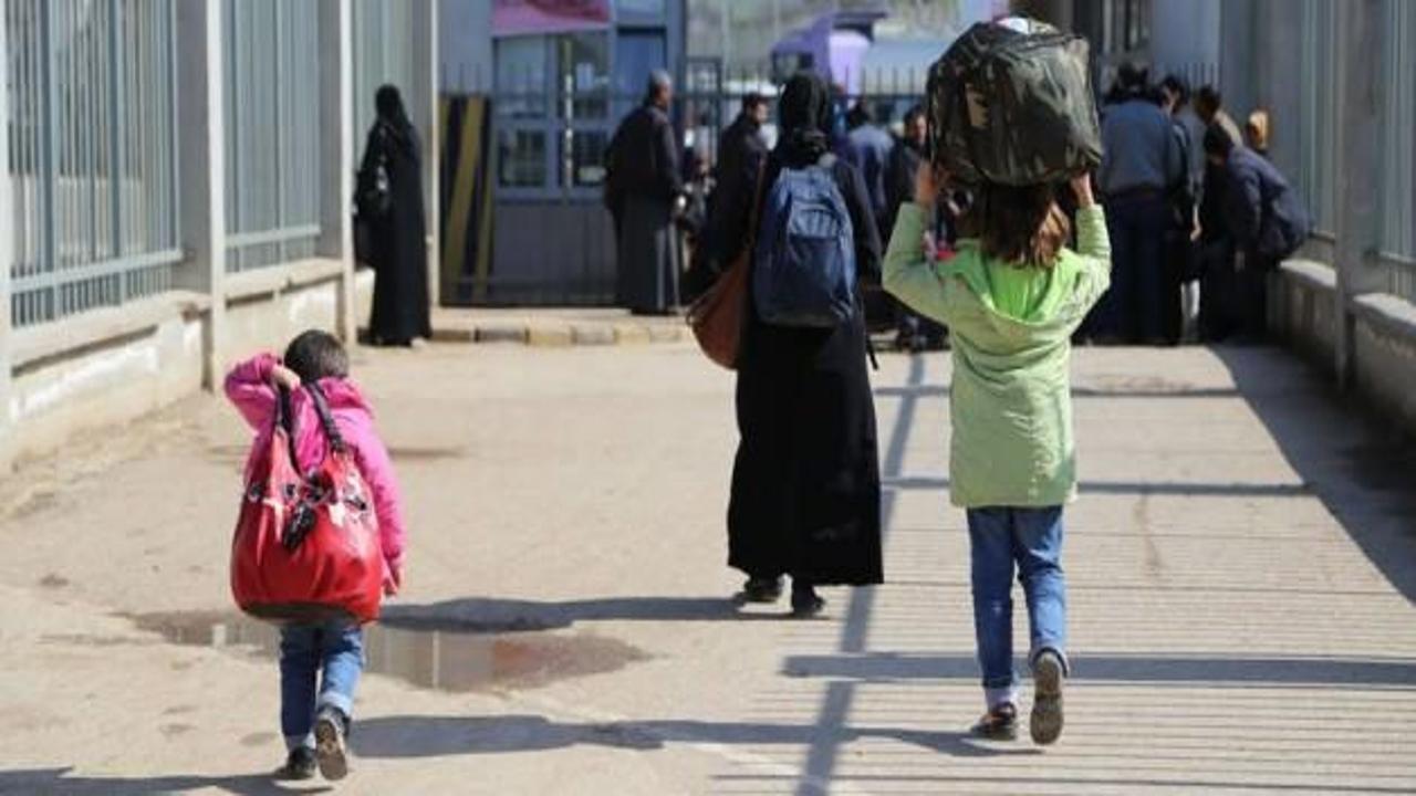 Suriyeliler ülkelerine geri dönüyor