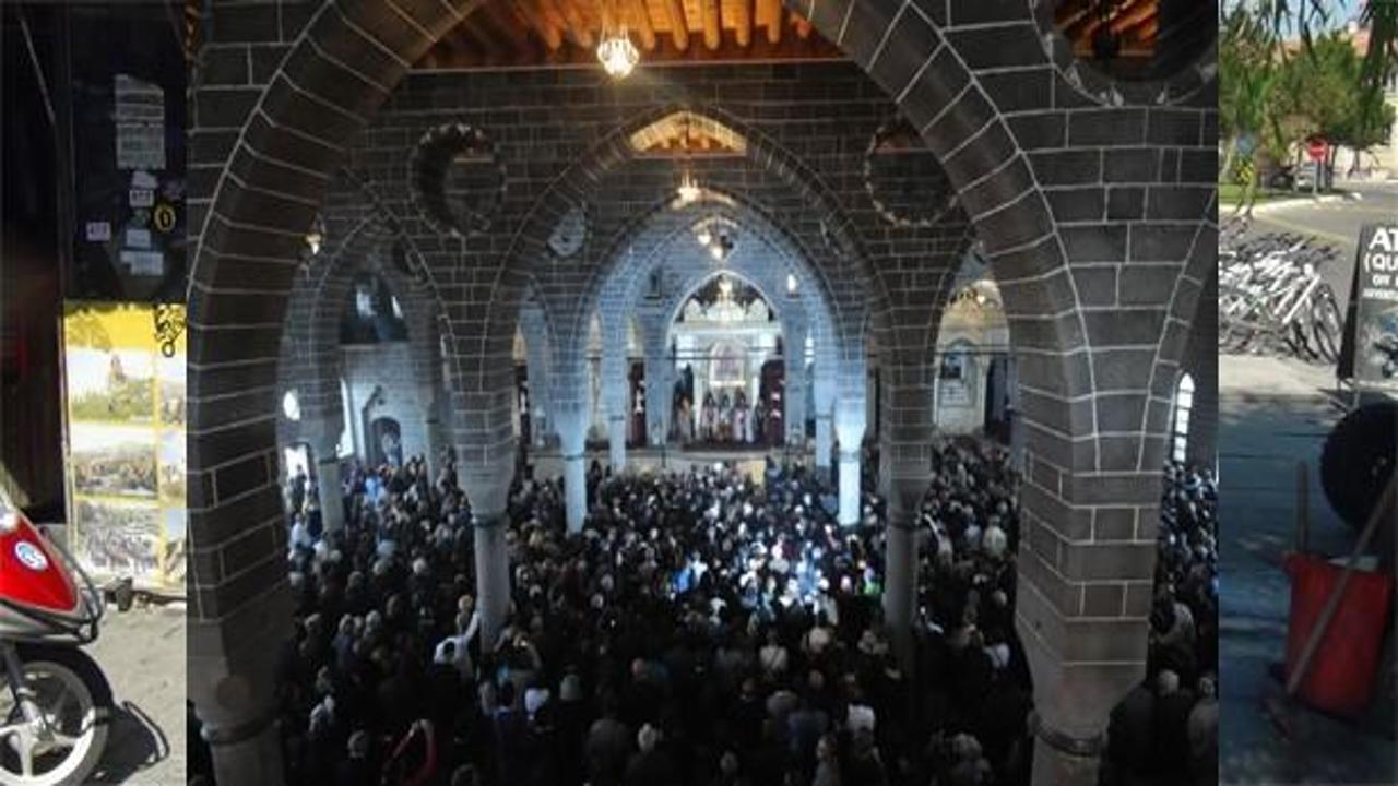 Surp Giragos Ermeni kilisesinde çözüm için dua