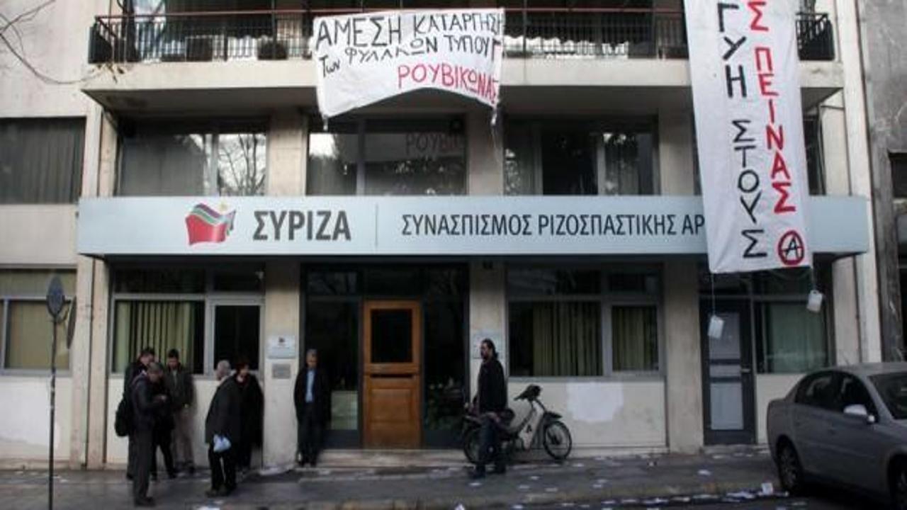 SYRIZA'yı işgal sona erdi