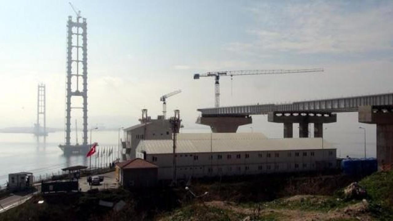 İzmit K&ouml;rfez K&ouml;pr&uuml;s&uuml;&rsquo;nde yeni aşama