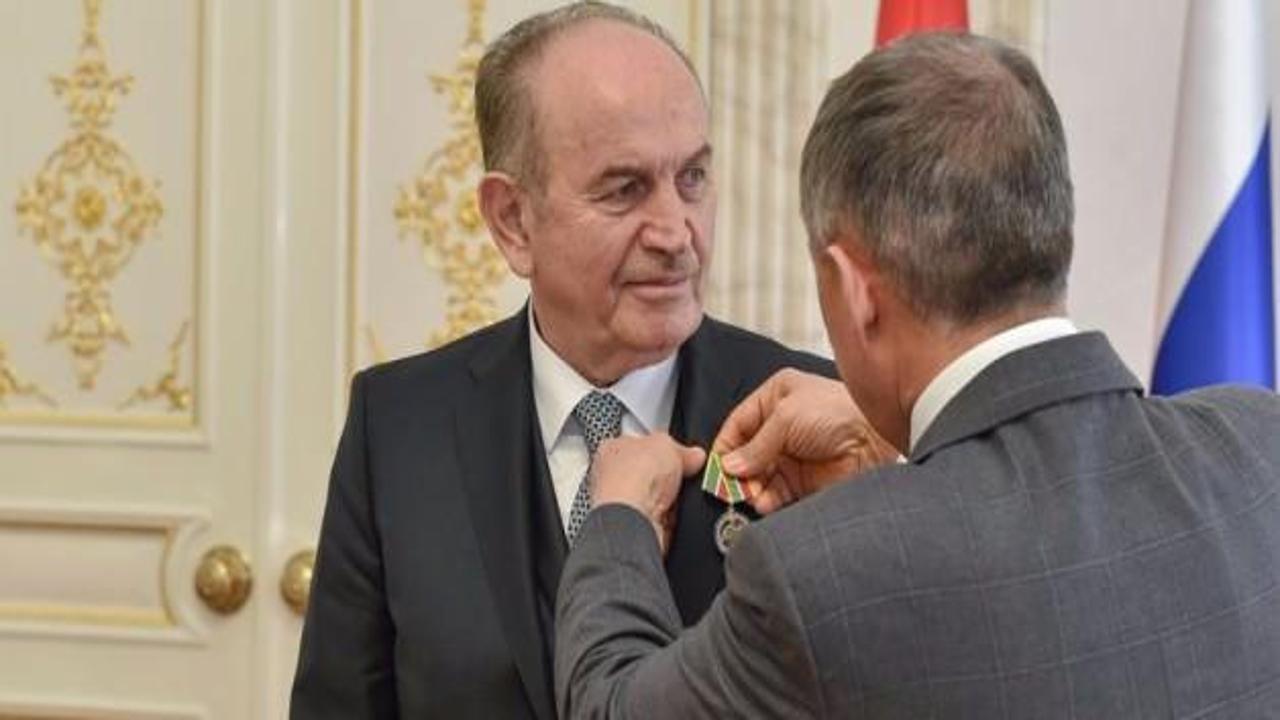 Tataristan'dan Kadir Topbaş'a devlet madalyası