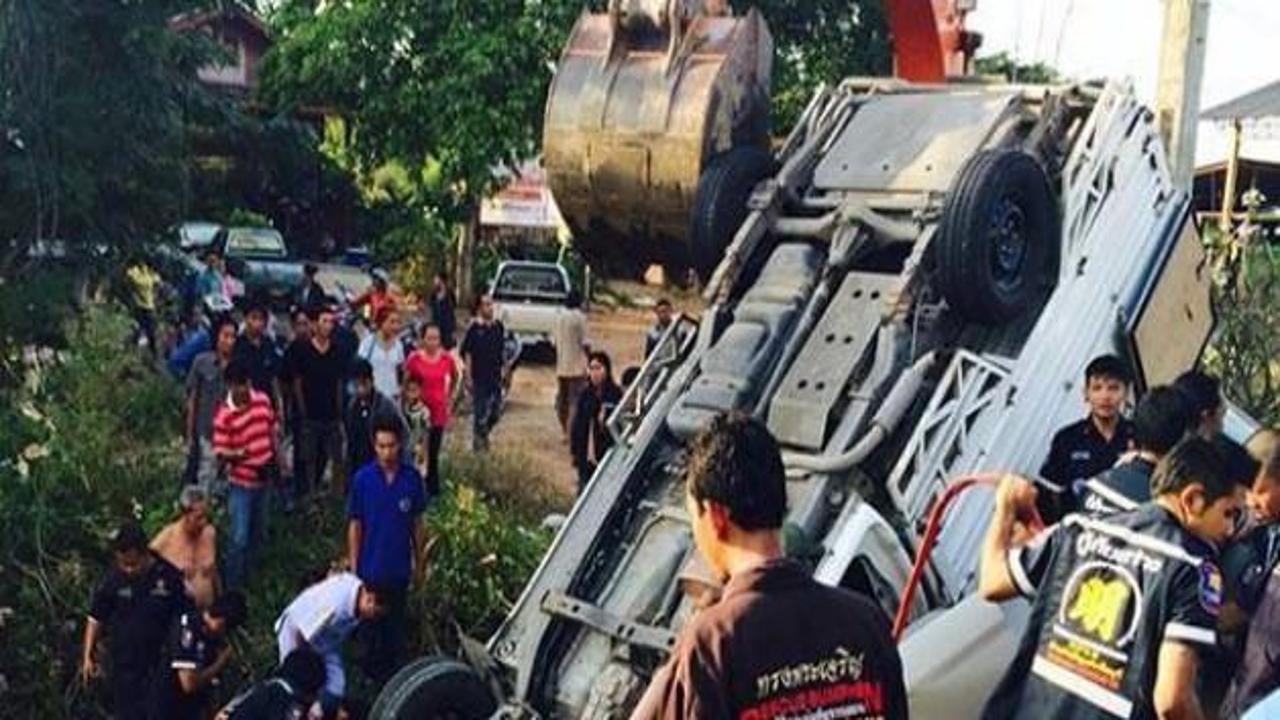 Tayland'da 7 günlük kaza bilançosu: 341 ölü