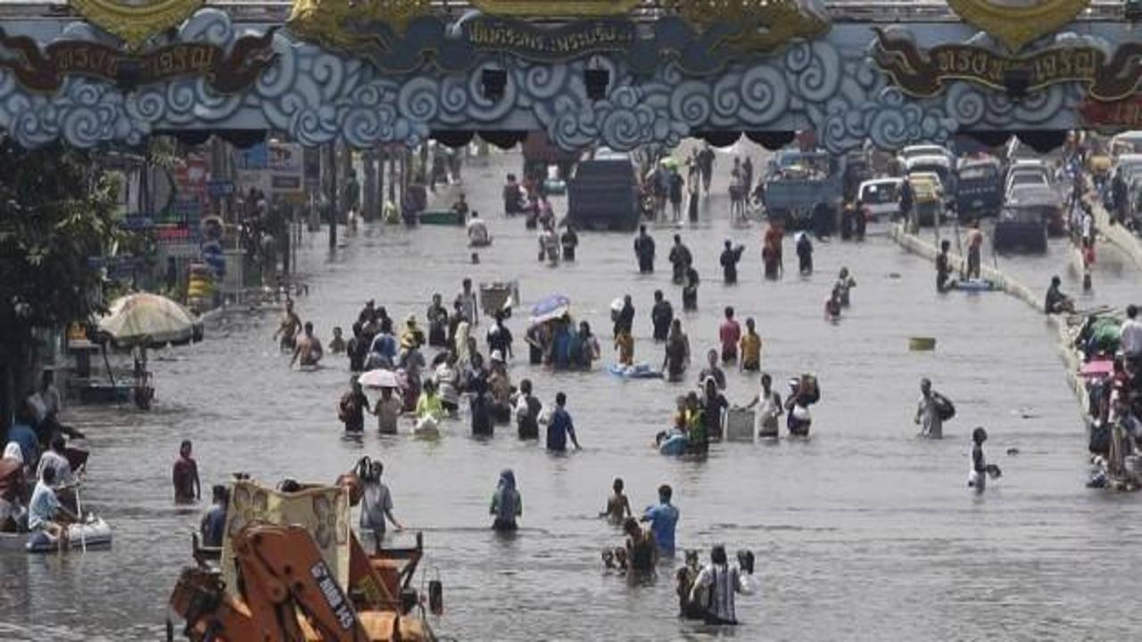 Tayland'da 800 ev sular altında kaldı