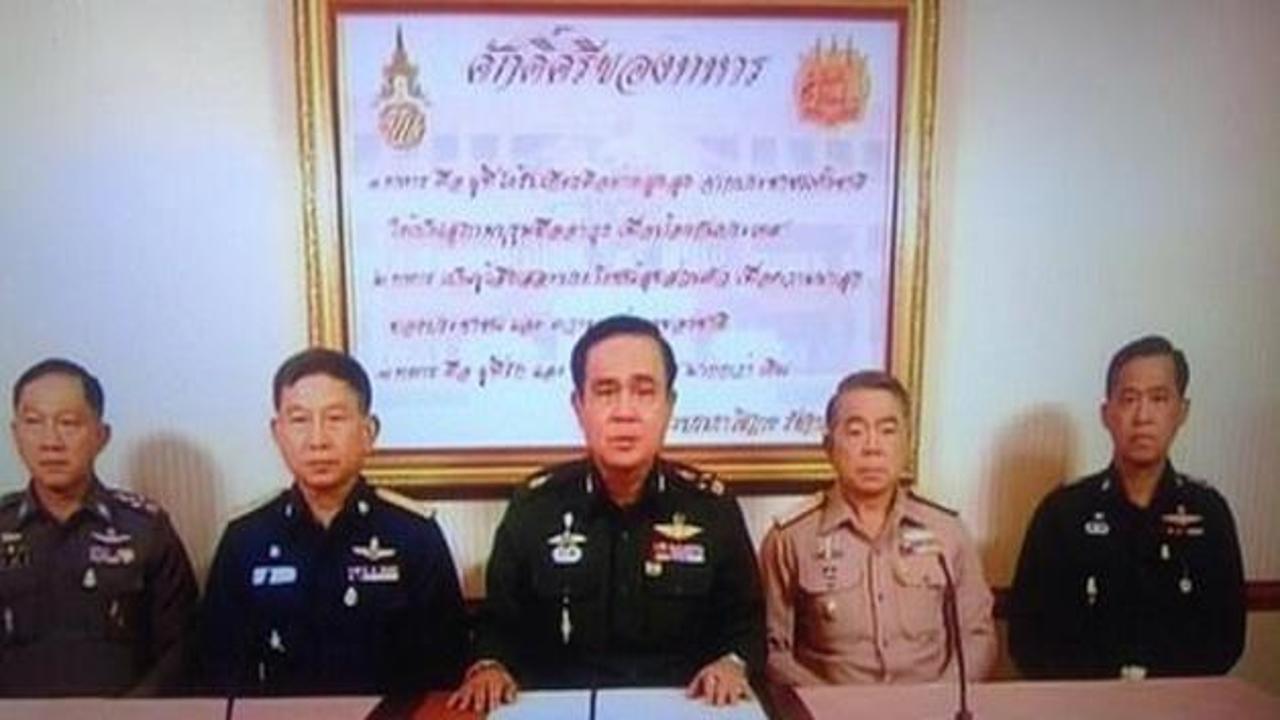 Tayland'da ordu darbe yaptı