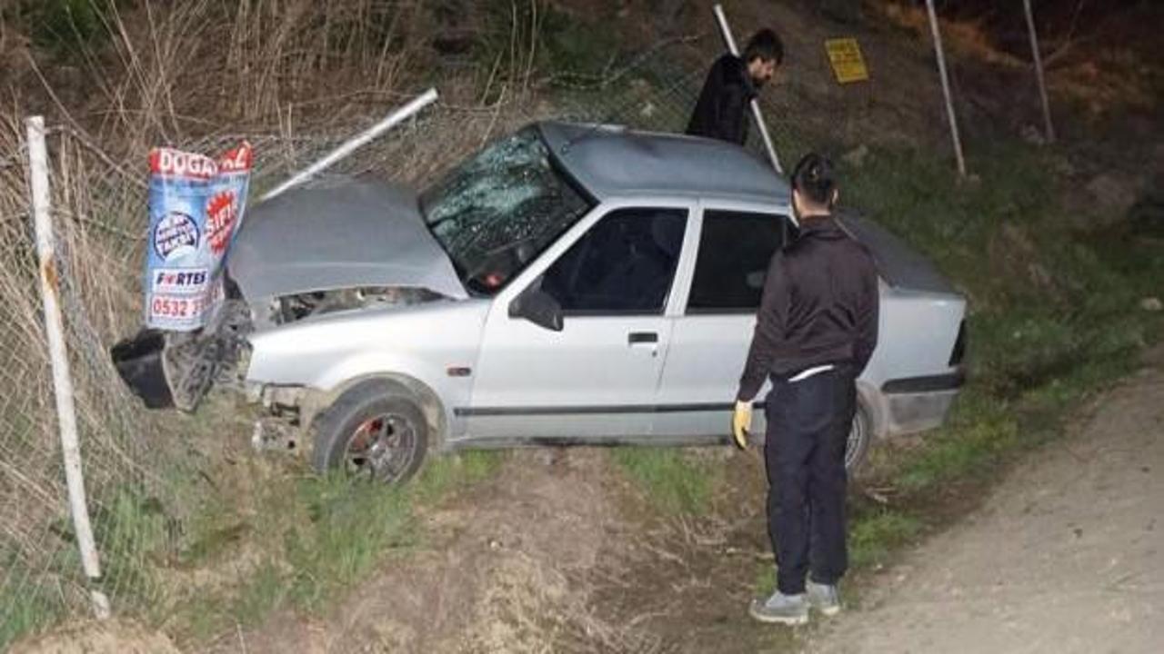 Tekirdağ'da otomobil devrildi: 3 yaralı