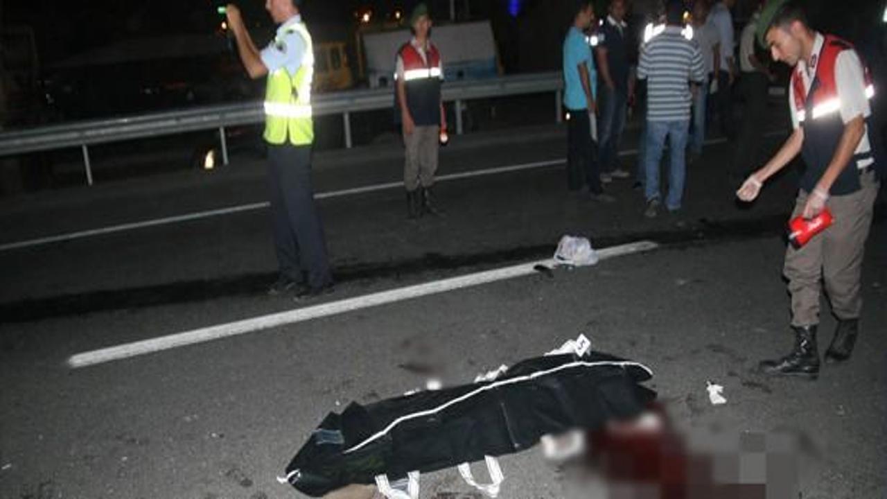 Tekirdağ'da trafik kazası: 1 ölü, 1 yaralı
