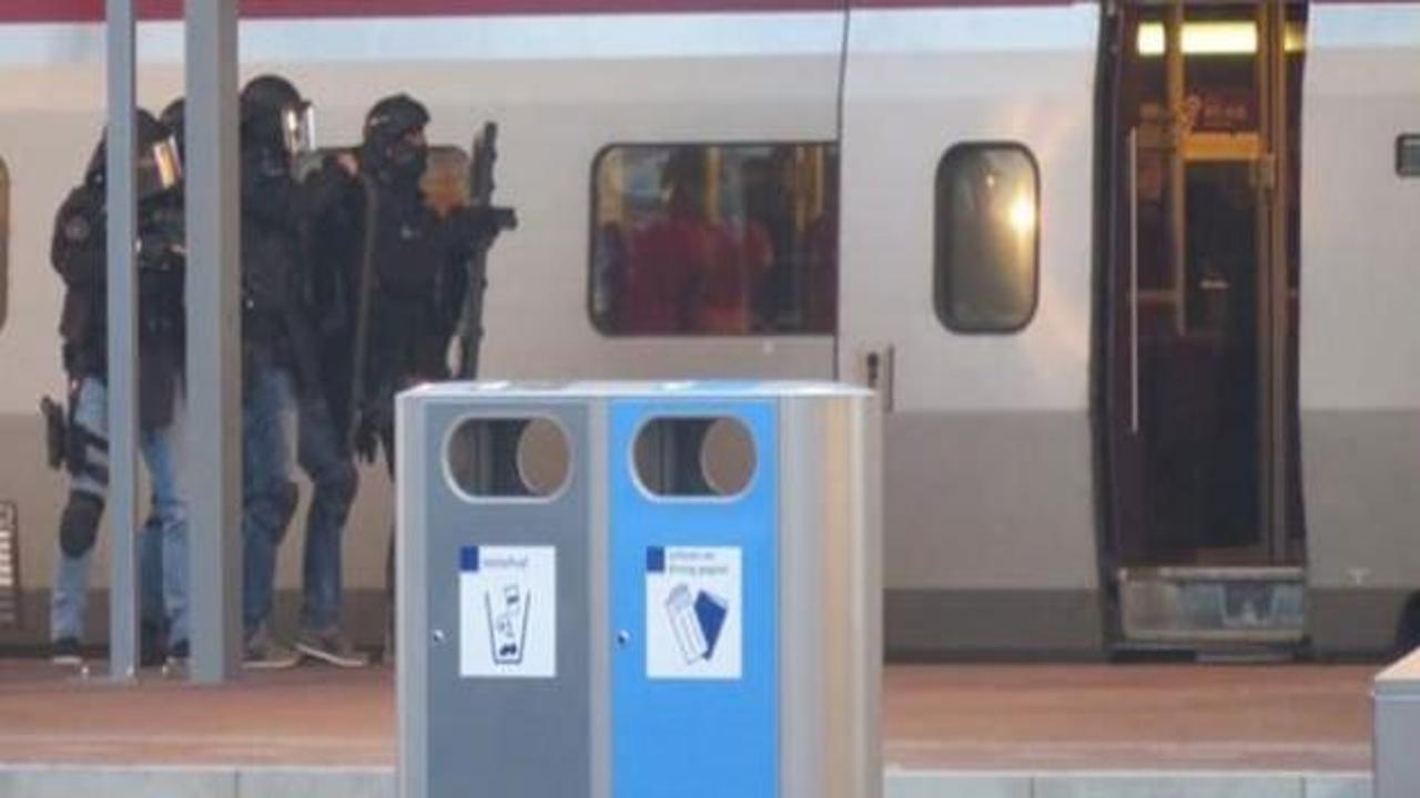 Thalys treninde silah paniği
