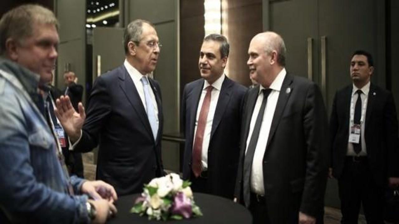Lavrov-Sinirlioğlu görüşmesinin gündemi