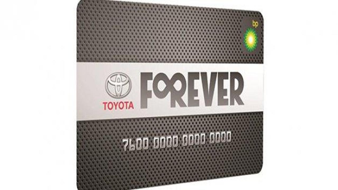 Toyota'dan Forever Kartlılara özel avantajlar