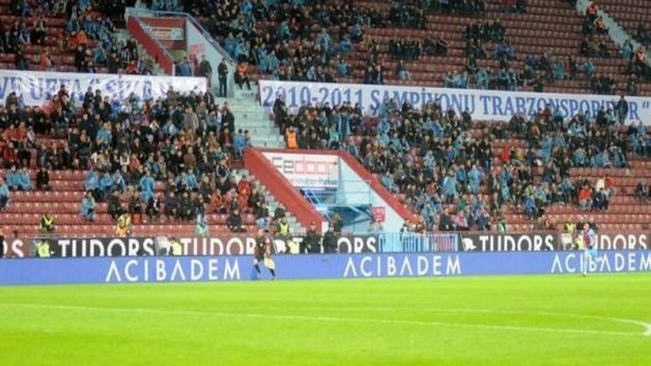 Trabzon'dan F.Bahçe'nin pankartına olay cevap