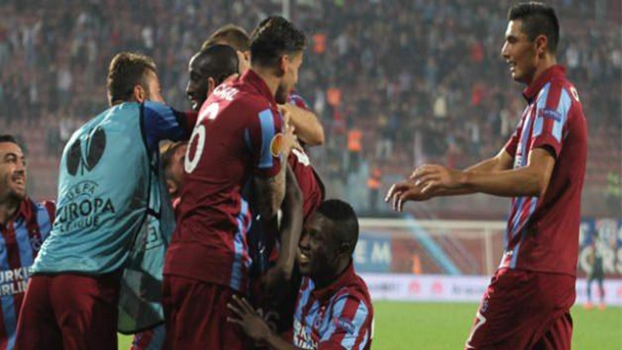 Trabzonspor Avrupa'da başka!