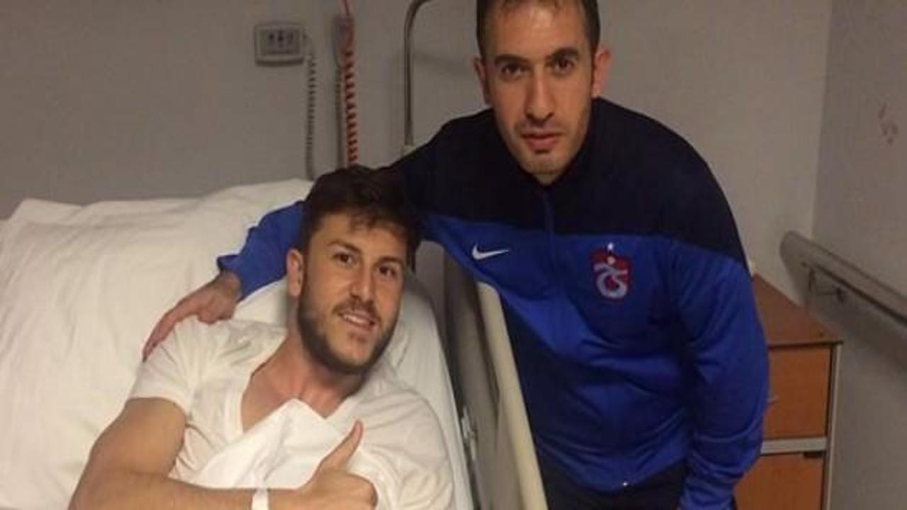Trabzonspor'da Sefa Yılmaz ameliyat oldu
