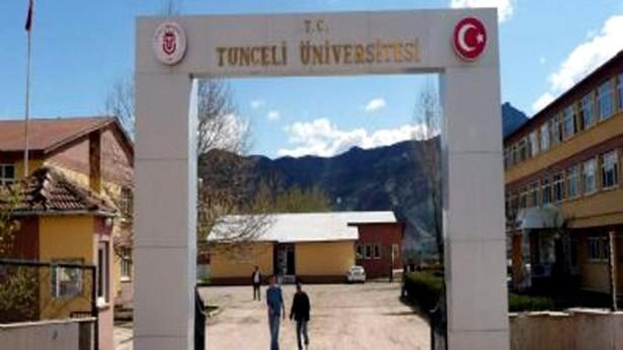 Hoşgörünün adı Tunceli Üniversitesi